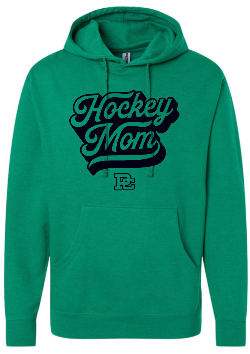 PC Hockey Mom Independent Hooded Sweatshirt Available in 4 colors