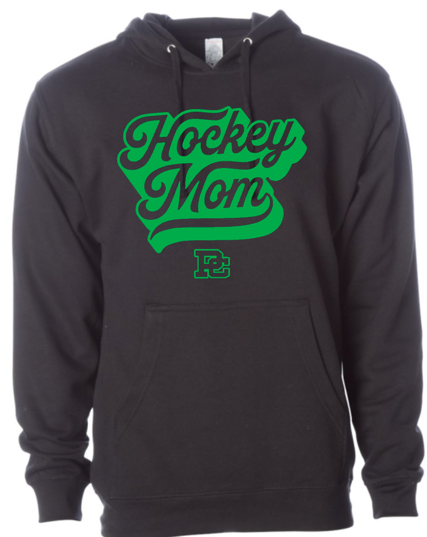 PC Hockey Mom Independent Hooded Sweatshirt Available in 4 colors