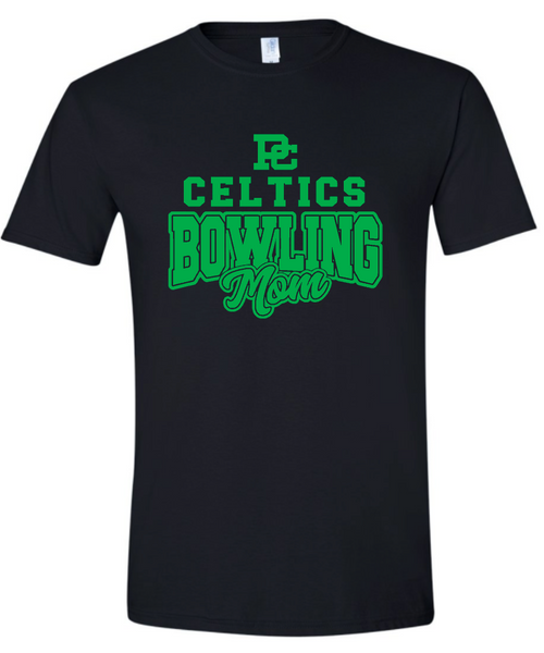 PCHS Bowling Mom Logo Shirt- Choose from 3 colors