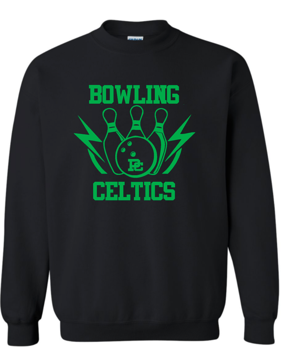PCHS Bowling Pins Celtics Crewneck Sweatshirt- Choose from 3 colors