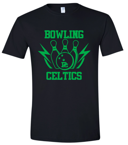 PCHS Bowling Pins Celtics Logo Shirt- Choose from 3 colors