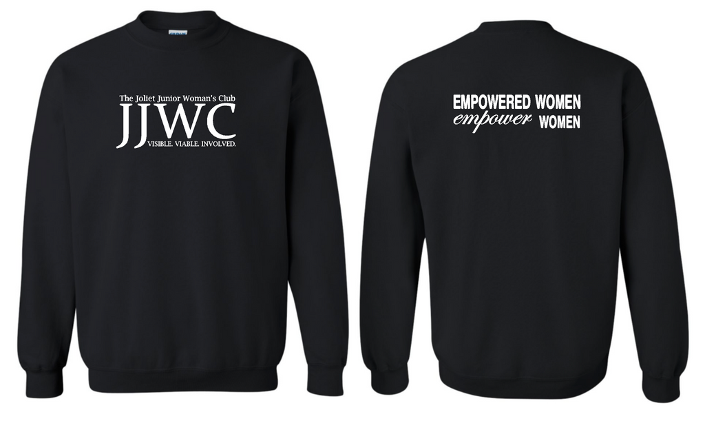 JJWC Logo Crewneck Sweatshirt comes in 2 colors