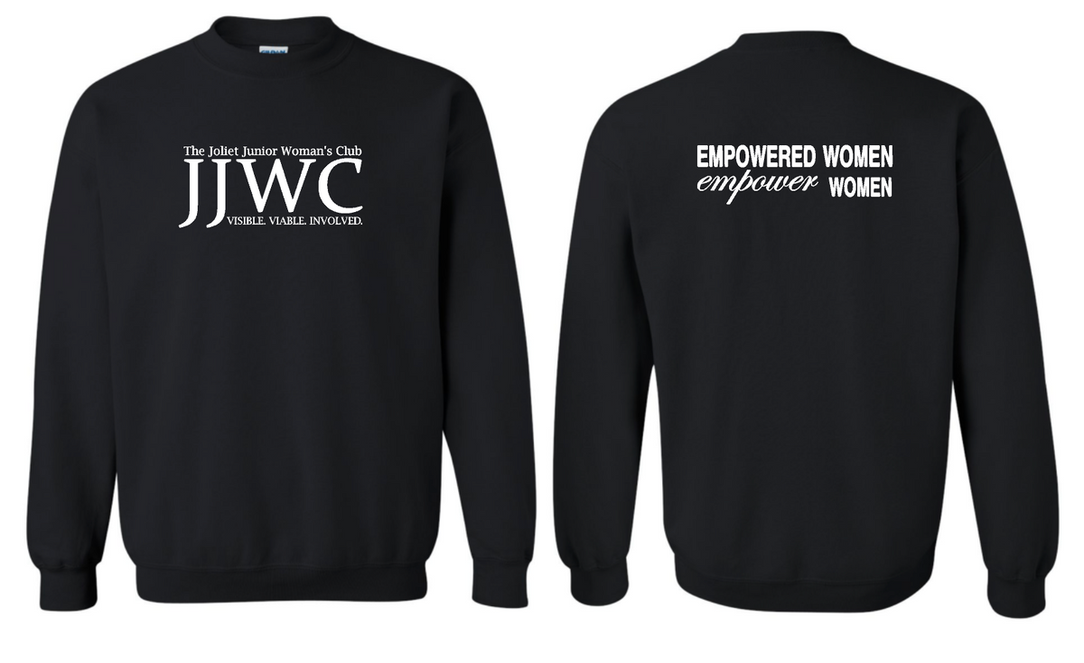 JJWC Logo Crewneck Sweatshirt comes in 2 colors