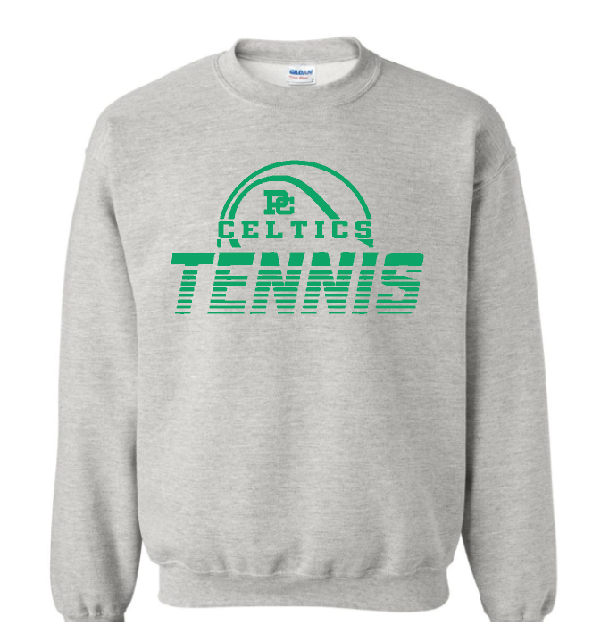 PCHS Celtics Tennis Ball Crew Neck Sweatshirt Choose from 4 colors
