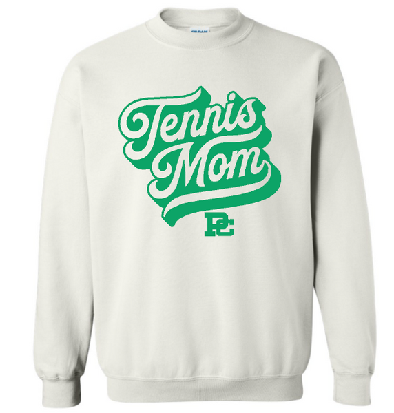 PCHS Celtics Tennis Mom Crew Neck Sweatshirt Choose from 4 colors