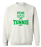 PCHS Celtics Tennis Racket Crew Neck Sweatshirt Choose from 4 colors