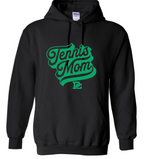 PCHS Tennis Mom Personalized Logo Hooded Sweatshirt Choose from 4 colors