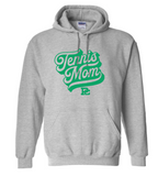 PCHS Tennis Mom Personalized Logo Hooded Sweatshirt Choose from 4 colors