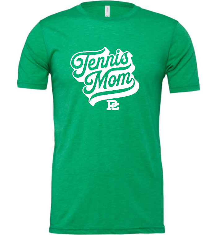 PCHS Tennis Mom Logo T shirt Choose from 4 colors