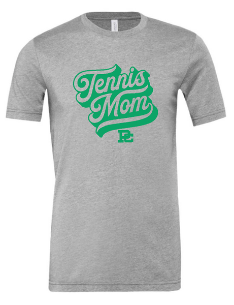 PCHS Tennis Mom Logo T shirt Choose from 4 colors