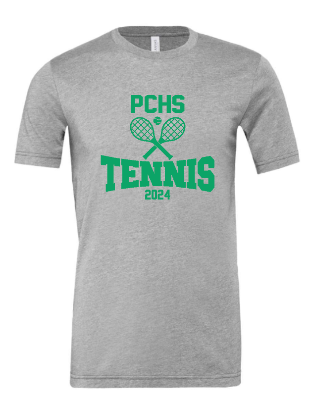 PCHS Celtics Tennis Racket T shirt Choose from 4 colors