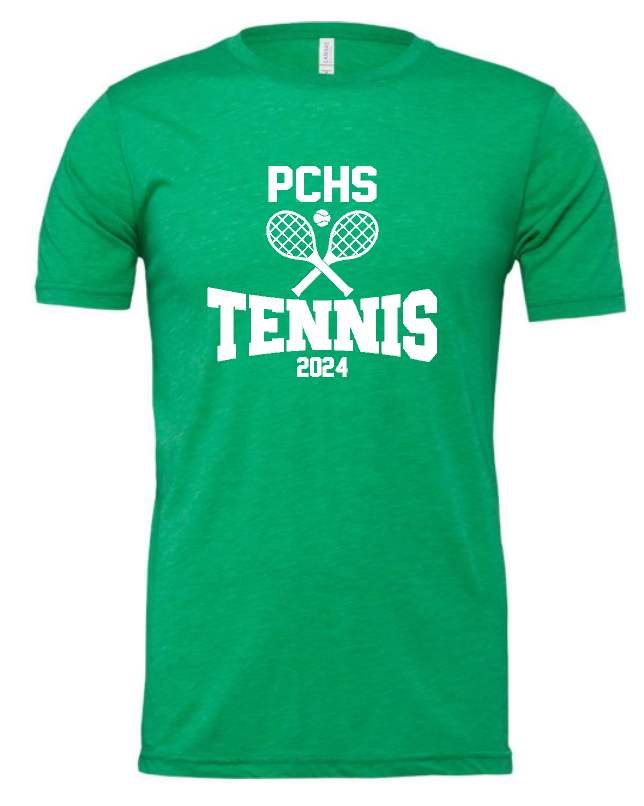 PCHS Celtics Tennis Racket T shirt Choose from 4 colors