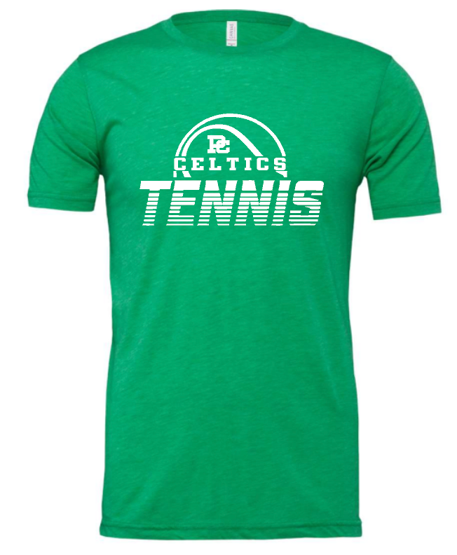 PCHS Celtics Tennis Ball T shirt Choose from 4 colors