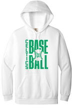 PCHS Celtics Baseball Number Comfort Colors Hooded Sweatshirt Available in 2 different colors