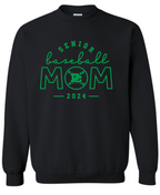 PCHS Celtics Baseball Mom or Senior Mom Gildan Crew Sweatshirt Available in 4 different colors