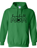 PCHS Celtics Baseball Mom or Senior Mom Gildan Hooded Sweatshirt Available in 4 different colors