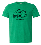 PCHS Celtics Baseball Mom or Senior Mom Gildan Softstyle T shirt Available in 4 different colors