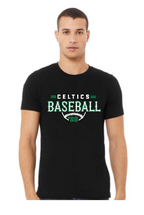 PCHS Celtics Baseball Retro Number BELLA T shirt Available in 3 different colors