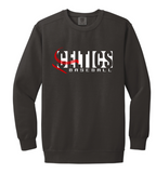 PCHS Celtics Baseball Comfort Colors Crew Neck Sweatshirt Available in 2 different colors