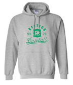 PCHS Celtics Logo Baseball Number Gildan Hooded Sweatshirt Available in 4 different colors
