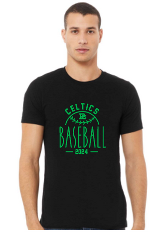 PCHS Celtics Baseball year BELLA T shirt Available in 4 different colors