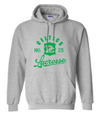PCHS Celtics Logo Lacrosse Number Gildan Hooded Sweatshirt Available in 4 different colors