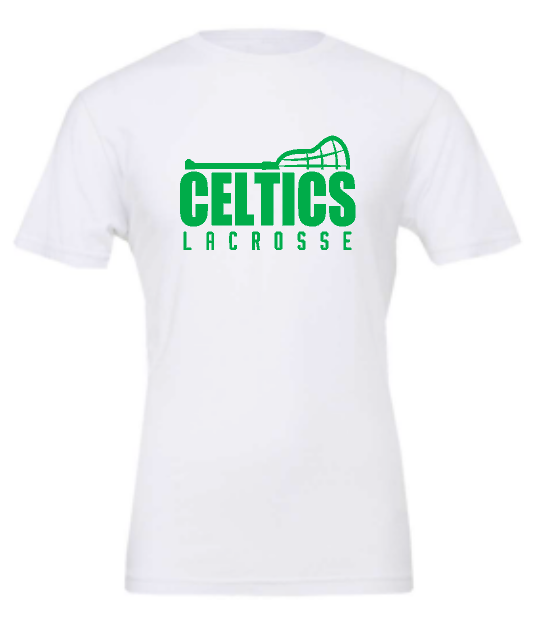 PCHS Celtics Lacrosse Stick BELLA T shirt Available in 4 different colors
