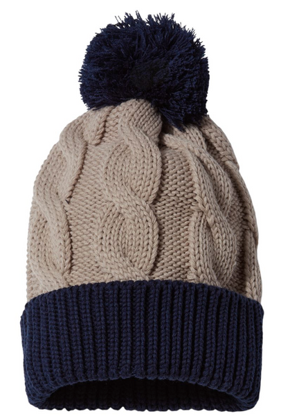 Design your own Richardson Stocking Pom Hat with leather patch