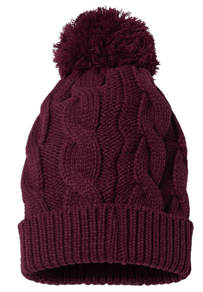 Design your own Richardson Stocking Pom Hat with leather patch