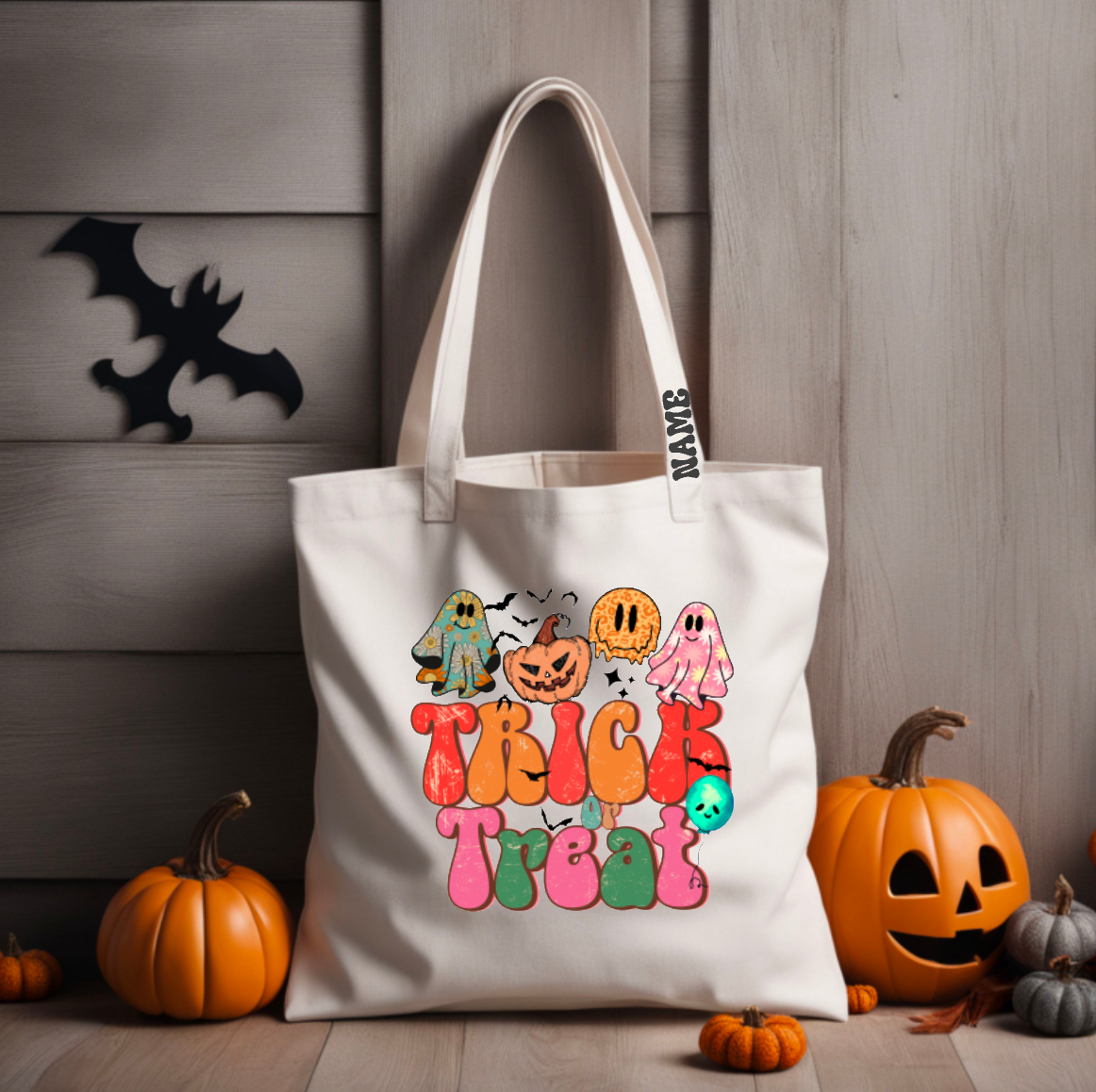 Halloween Trick or Treat Personalized Bag #1