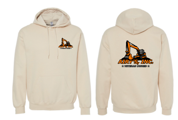 Airy's Logo Sweatshirt Crewneck or Hooded Color options sizes youth-adult