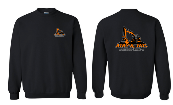 Airy's Logo Sweatshirt Crewneck or Hooded Color options sizes youth-adult
