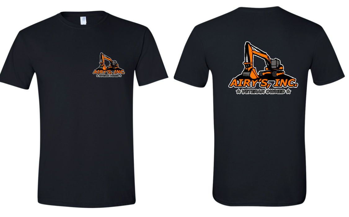 Airy's Logo Shirt Choose from many colors sizes youth-adult