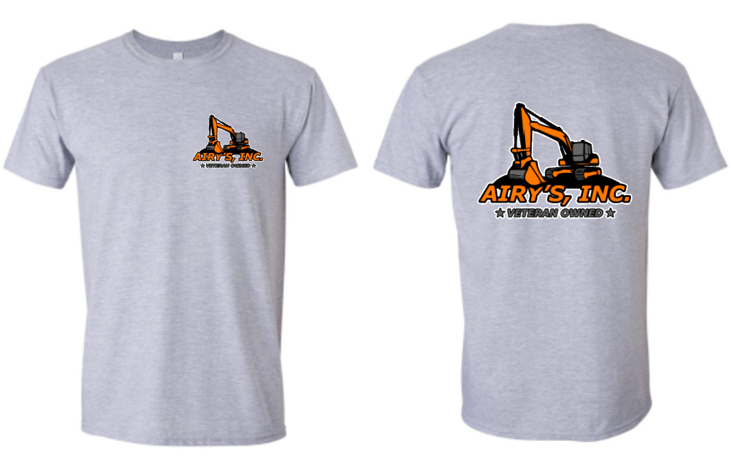 Airy's Logo Shirt Choose from many colors sizes youth-adult