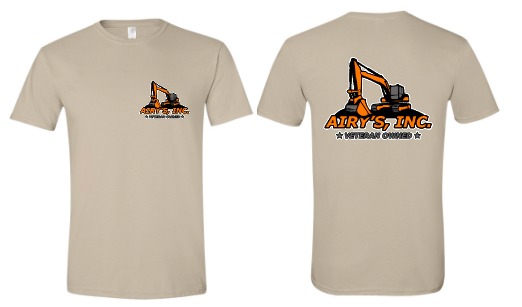 Airy's Logo Shirt Choose from many colors sizes youth-adult