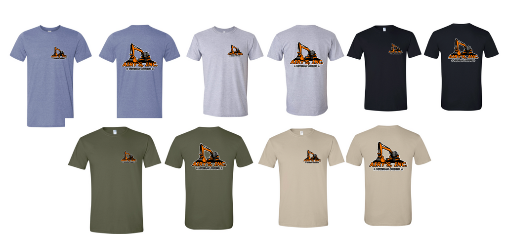 Airy's Logo Shirt Choose from many colors sizes youth-adult