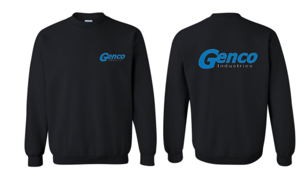 Genco Logo Sweatshirt Crewneck Color options sizes youth-adult