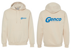 Genco Logo Sweatshirt Hooded Color options sizes youth-adult