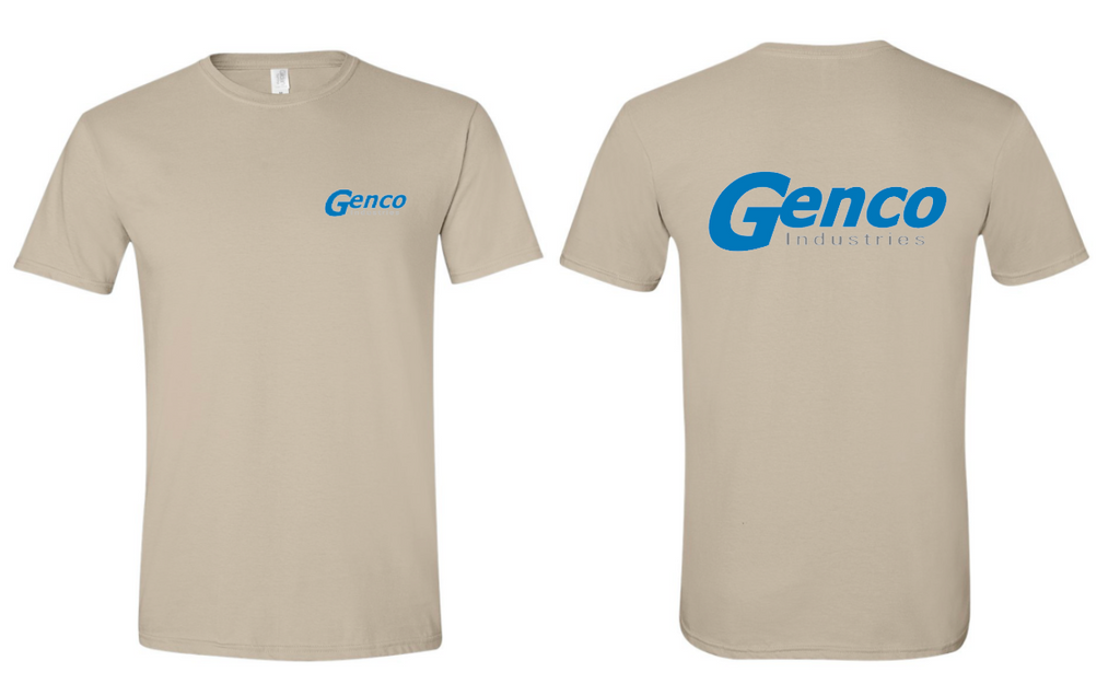 Genco Logo Shirt Choose from many colors sizes youth-adult