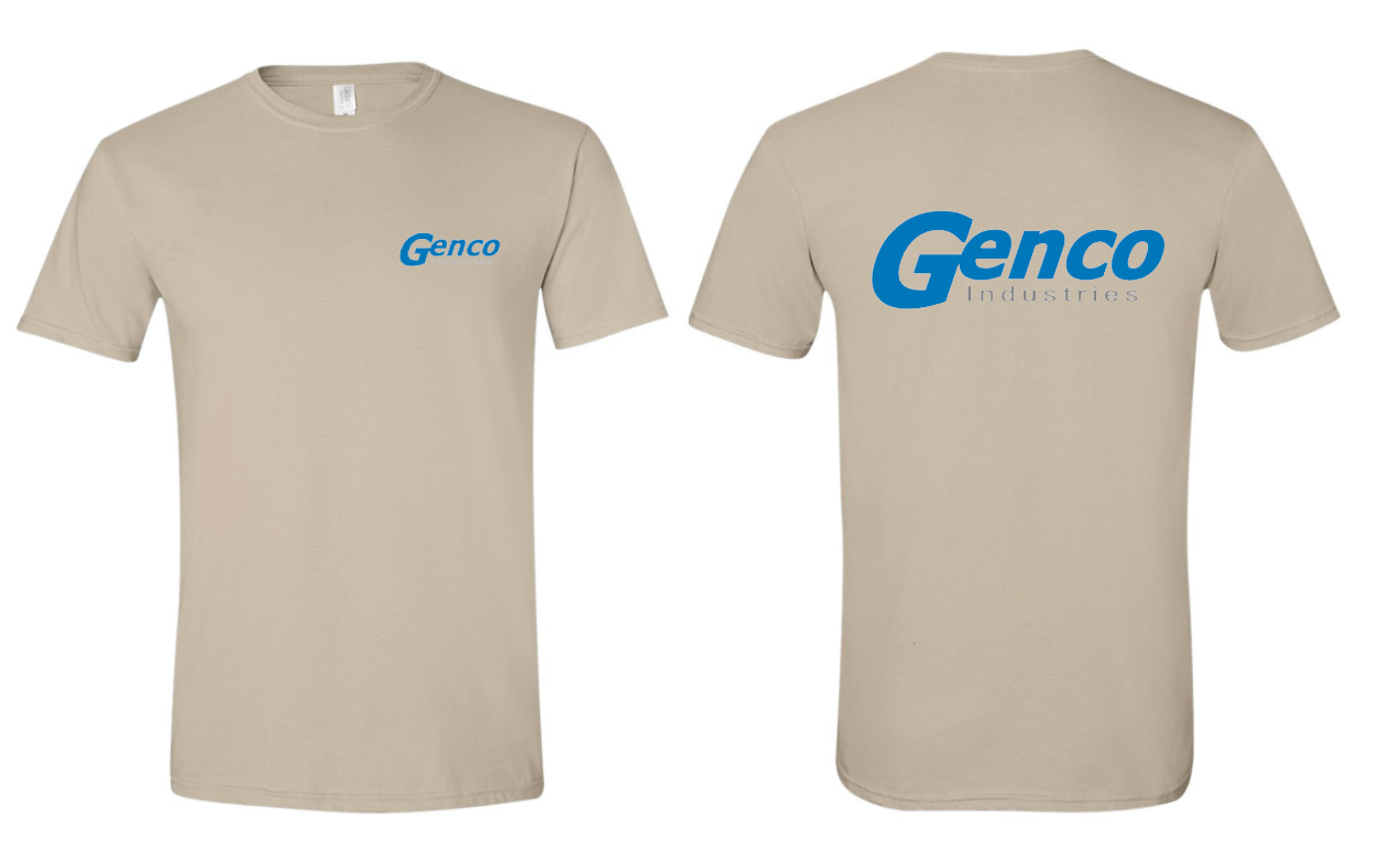 Genco Logo Shirt Choose from many colors sizes youth-adult