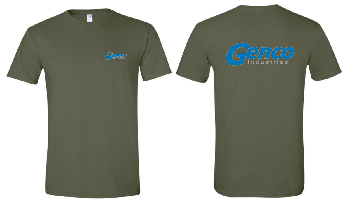 Genco Logo Shirt Choose from many colors sizes youth-adult