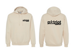 Patriot Logo Sweatshirt Hooded Color options sizes youth-adult