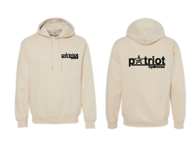 Patriot Logo Sweatshirt Hooded Color options sizes youth-adult