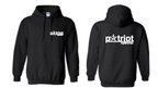 Patriot Logo Sweatshirt Hooded Color options sizes youth-adult