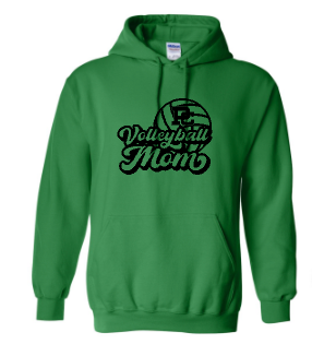 PCHS Volleyball Mom Personalized Sweatshirt Hooded