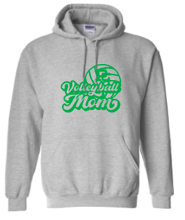 PCHS Volleyball Mom Personalized Sweatshirt Hooded