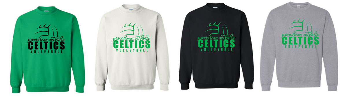 PCHS Volleyball Sweatshirt Personalize Crewneck