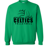 PCHS Volleyball Sweatshirt Personalize Crewneck