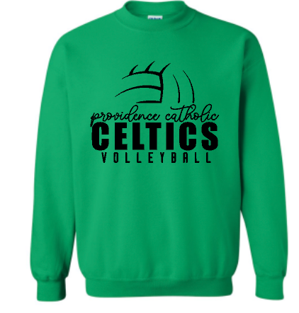 PCHS Volleyball Sweatshirt Personalize Crewneck