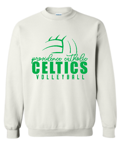 PCHS Volleyball Sweatshirt Personalize Crewneck